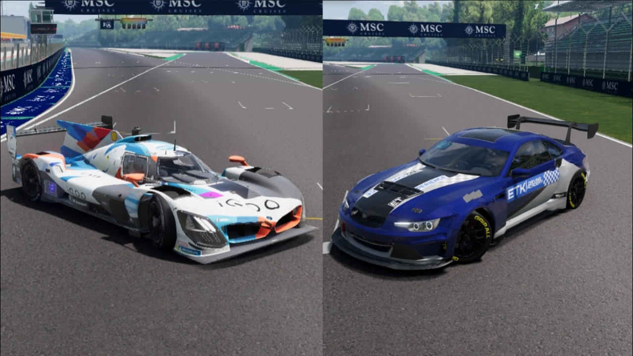 BeamMP BeamApex servers 90m of Imola GT3 and LMDh multiclass race POV