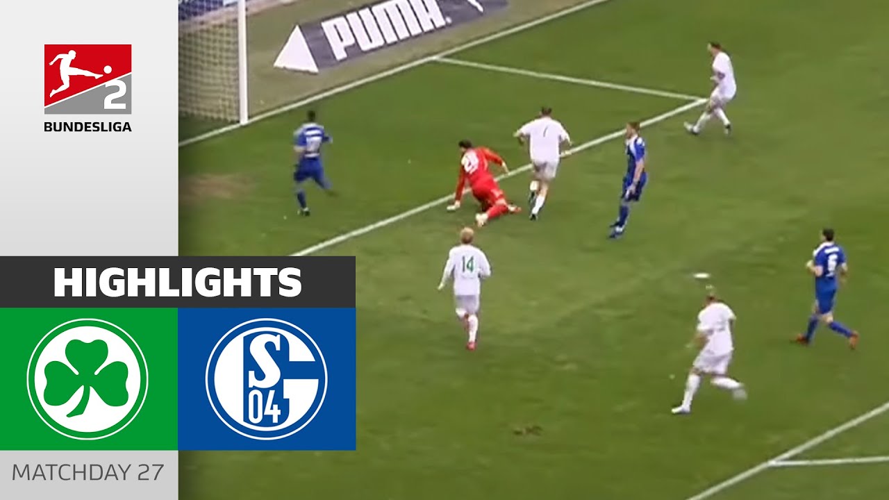 WILD 6-GOAL Thriller! | SpVgg Greuther F&uuml;rth - FC Schalke 04 3-3 | Highlights | MD 27 - Bundesliga 2