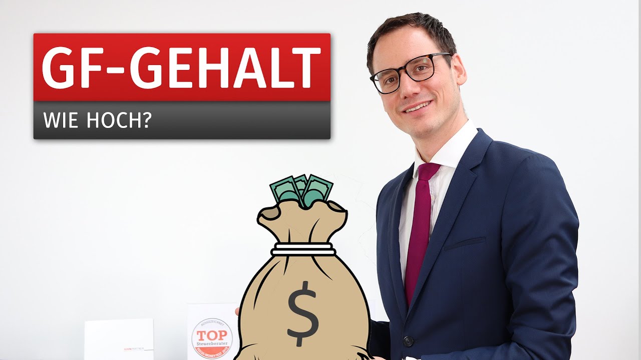 So hoch muss das Geschäftsführergehalt bei der GmbH sein