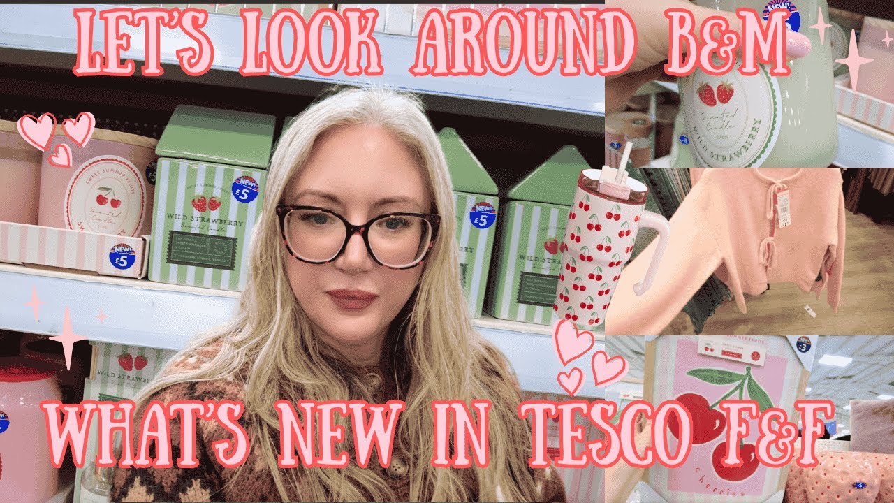 Новинки в магазинах B&M и Tesco в январе 2026 года | Приходите за покупками со мной!