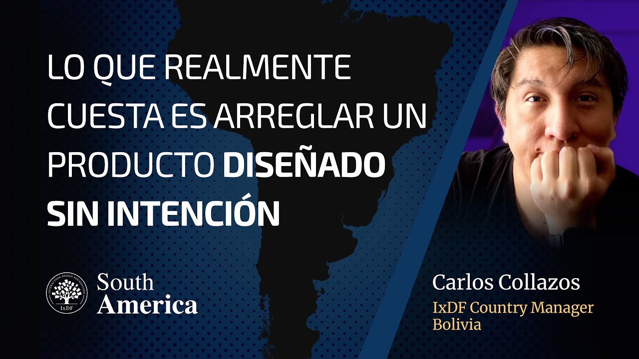 Diseño con Intención: Carlos Collazos lidera la comunidad de UX en Bolivia desde la creatividad