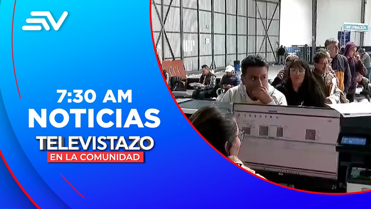 La ANT informa que ya se restableció el 80 % de sus trámites | Televistazo | Ecuavisa
