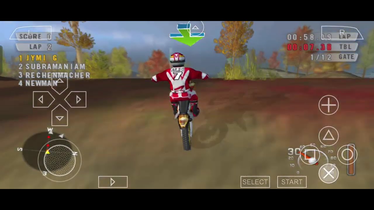 MX vs. ATV Unleashed On the Edge Free Ride PPSSPP Free Roam