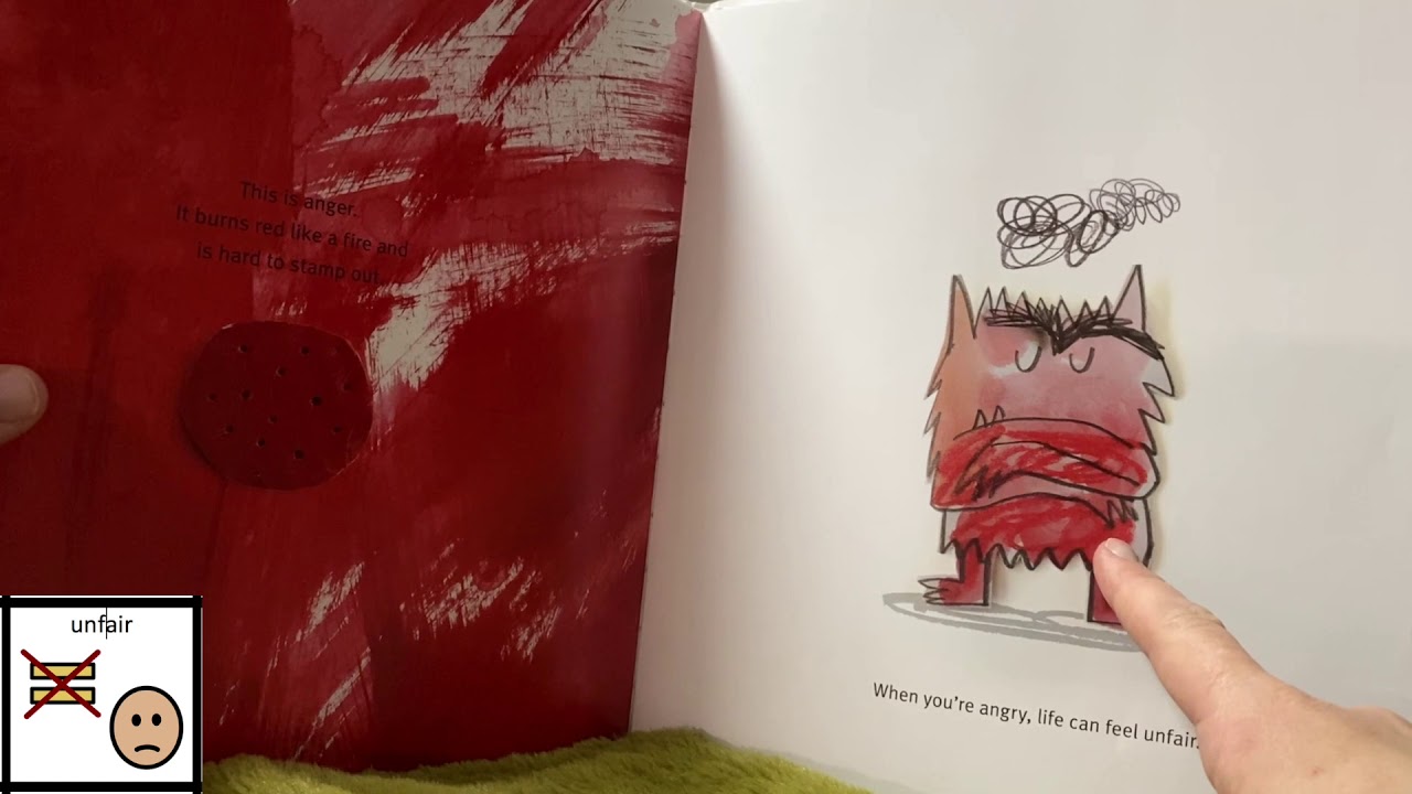 The Color Monster Adaptive Video Book (w/ Symbolstix)