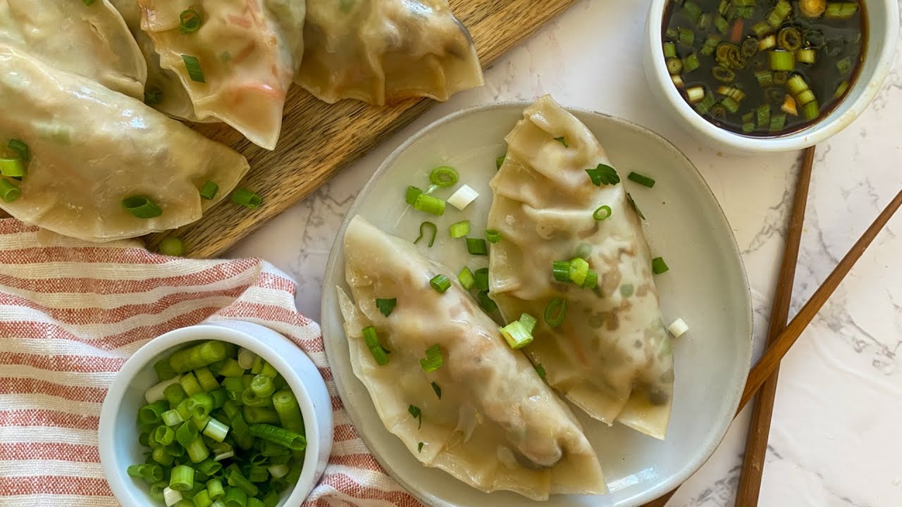 Homemade Veggie Potstickers Recipe