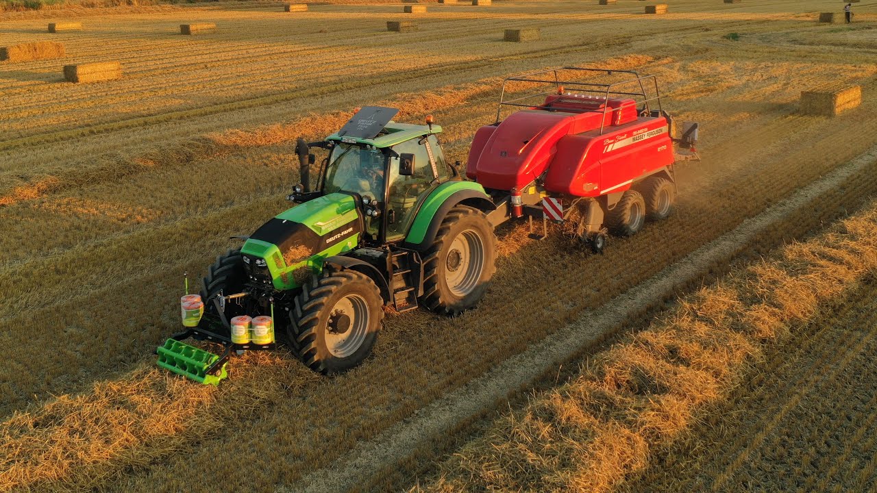 Brian Farrell Agri Baling Straw 2021 !