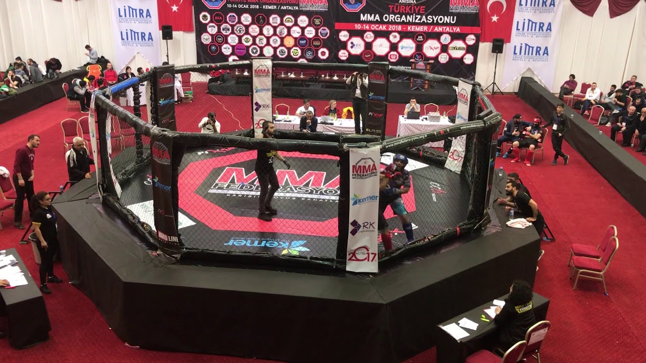 Halil KARAŞAHİN 71 Kg Yarı Final Ma&ccedil;ı MMA T&uuml;rkiye Şampiyonası