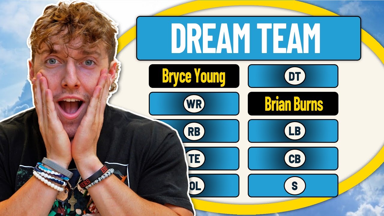 Gut Builds a Squad of His Favorite NFL Players