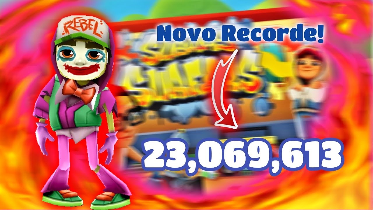 Como conseguir grandes RECORDES no SUBWAY SURFERS(2022)