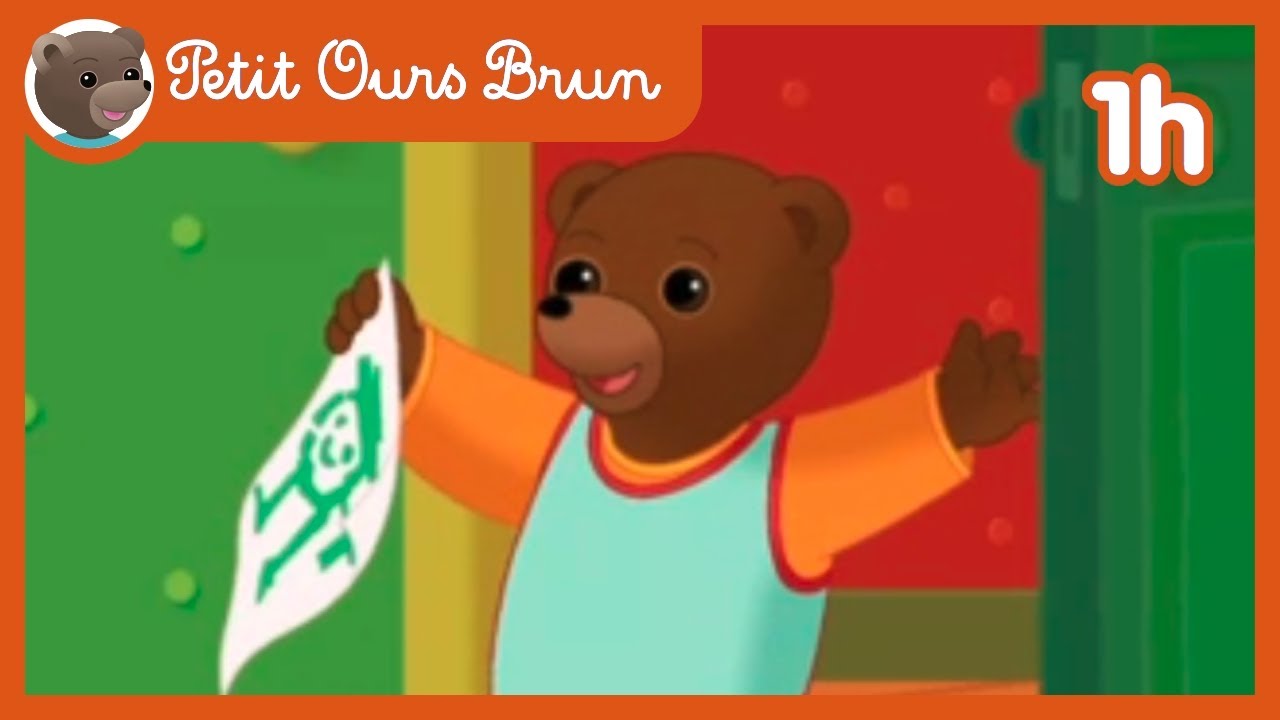 🎨 Petit Ours Brun fait de la peinture ! 🎨 Épisodes complets pour bébé