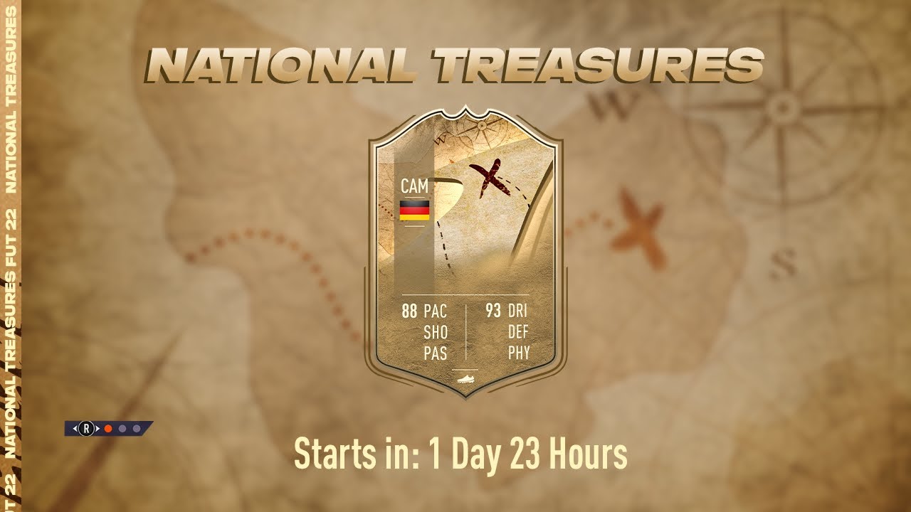 National Treasures !! NEW FIFA 22 PROMO