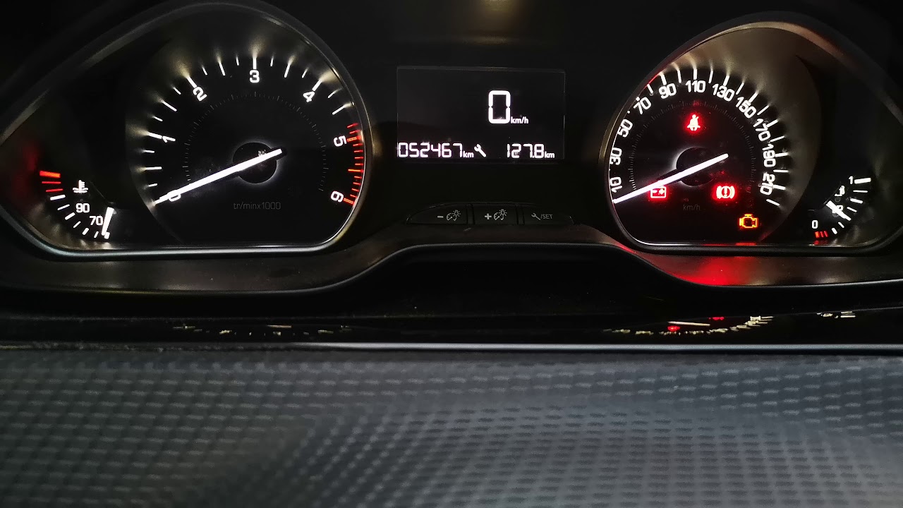PEUGEOT 208 - Reset/Azzeramento Oil Service