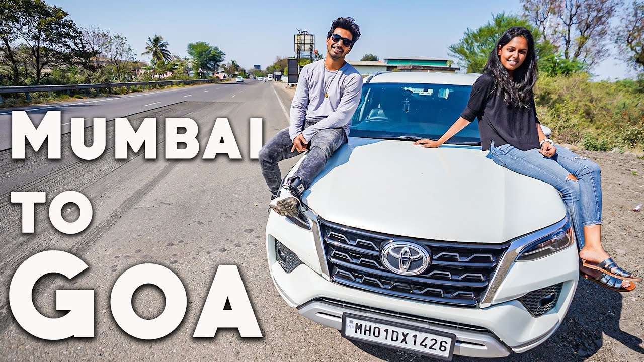 Mumbai to Goa on 2022 Toyota Fortuner