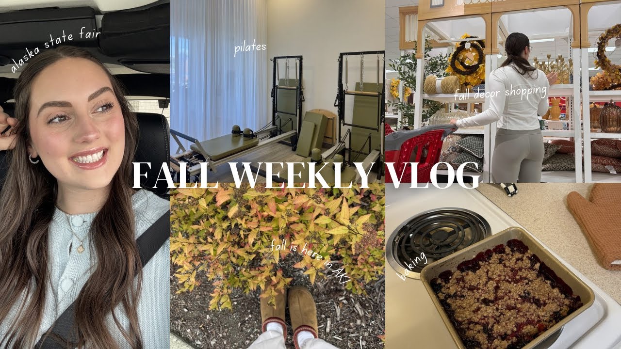 FALL WEEK IN MY LIFE | mini military housing tour + fall decor finds