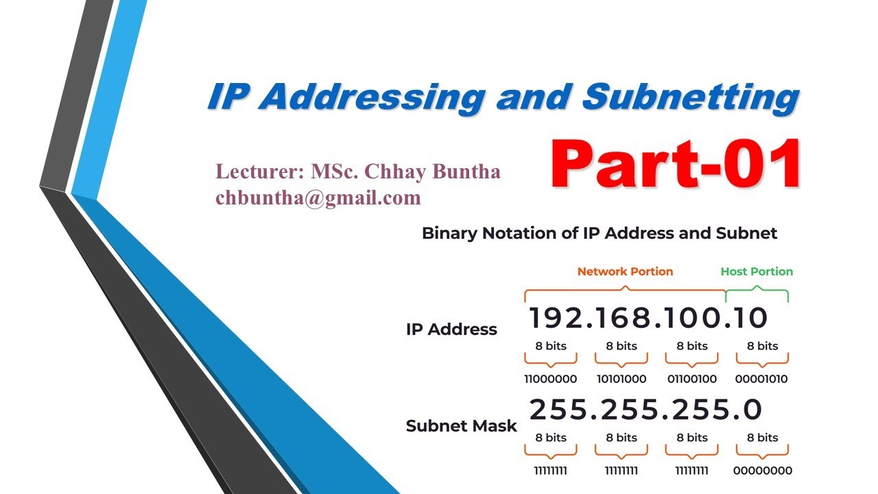 IP Addressing and Subnetting Part 01_Khmer Version