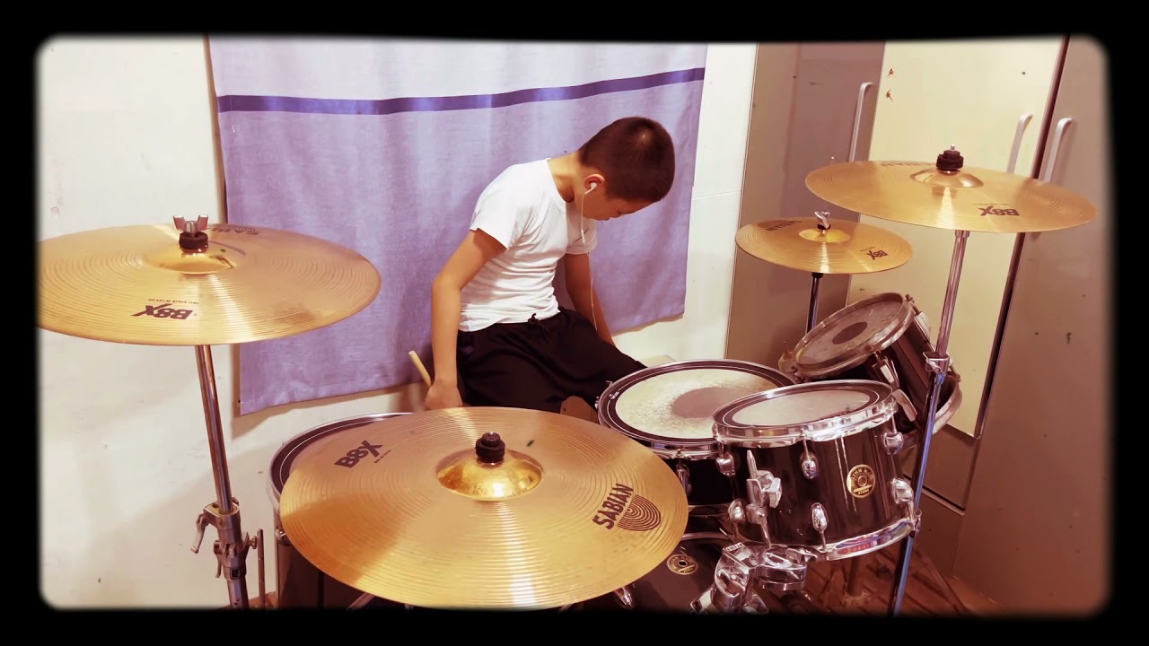 Talking to myself - Sleeping with sirens(Drum cover by 10 years old boy ~ Bryan Gaw ) 21-8-2021