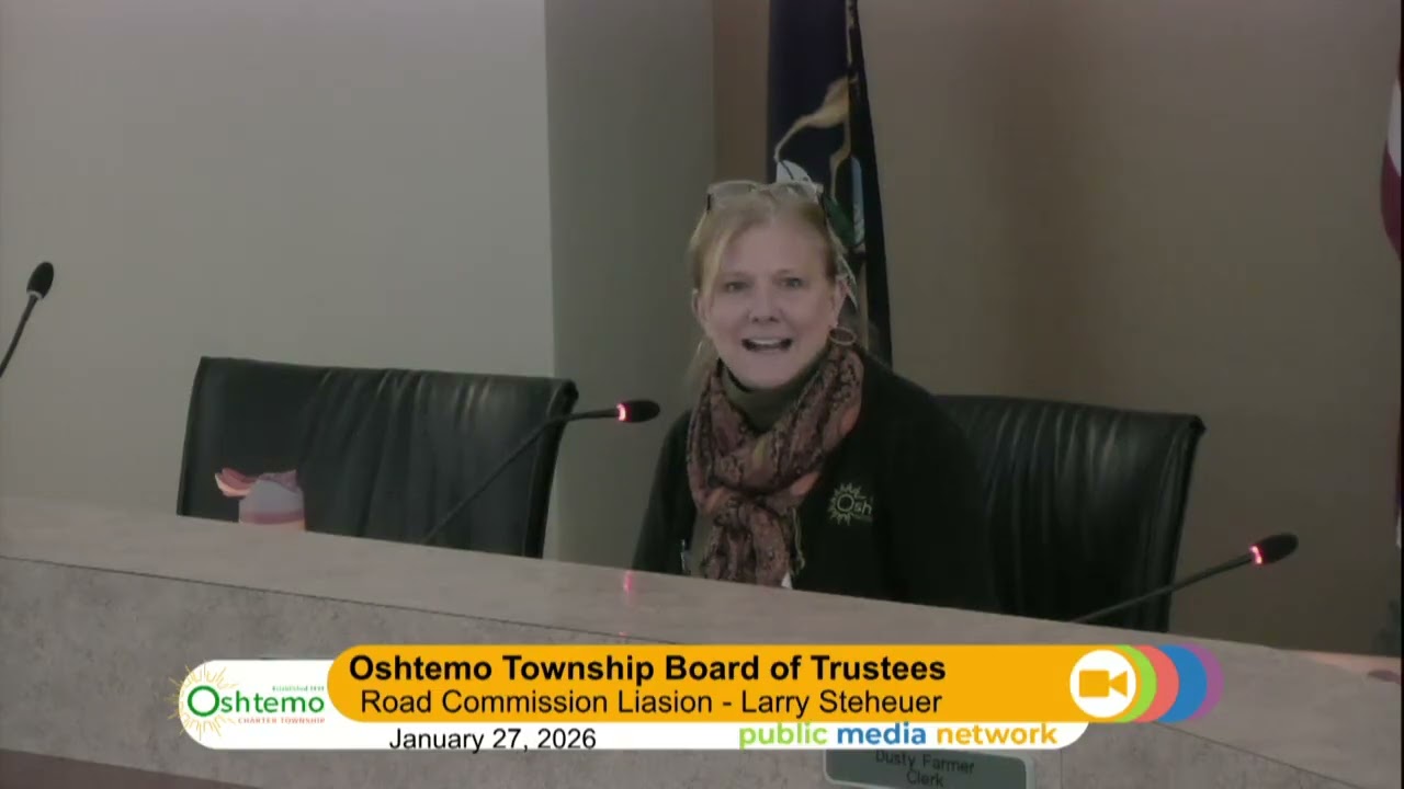 Oshtemo Township - Township Board - January 27, 2026 Meeting