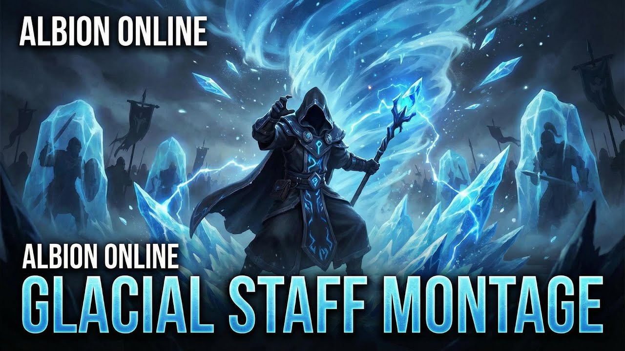 Glacial Staff ZvZ: Ice Storm | Albion Online East