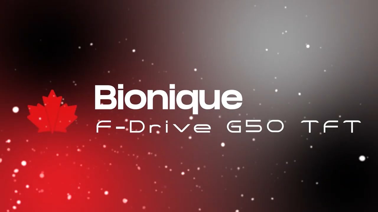 F-Drive G50 TFT - новинка от бренда Bionique (2025). Комфортный и надежный эллипс с TFT-консолью.
