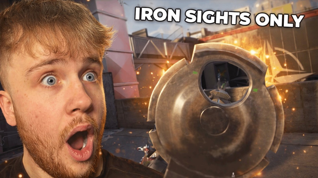 Siege But I Can Only Use IRON SIGHTS!....