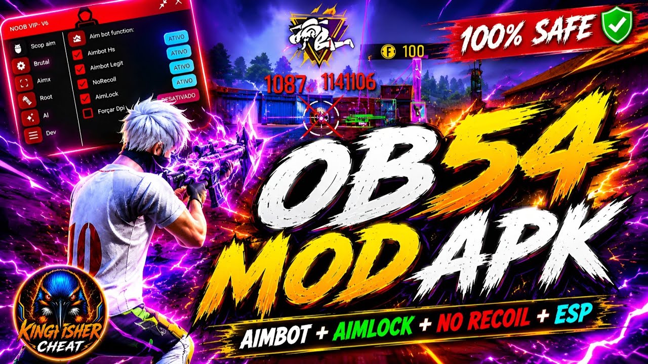 OB54 Free Fire Panel Mobile 🔥 FF Antiban Panel | Free Fire Hack New 😈 FF Injector 2026 | FF Panel