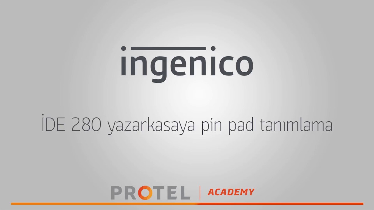 ide 280 Yazarkasaya Pin Pad Tanımlama