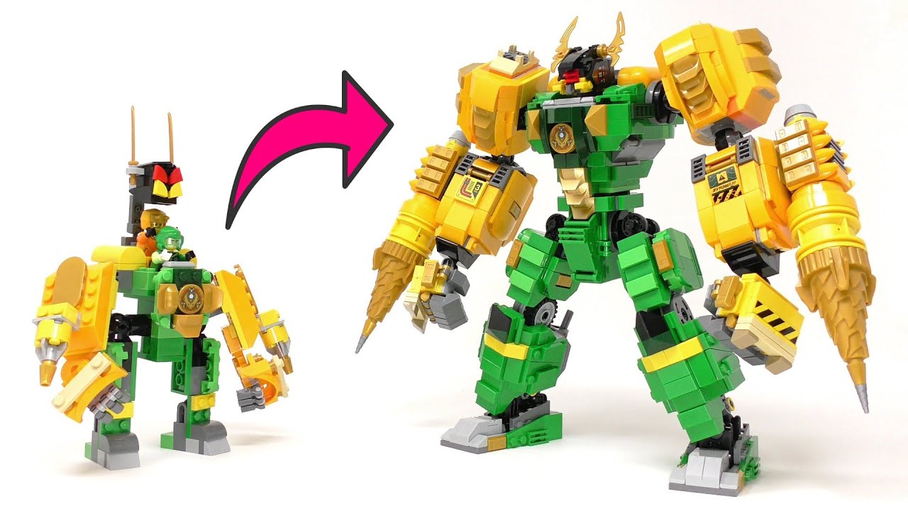 Я модернизировал робота LEGO Ninjago своего сына