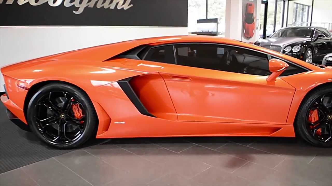 2012 Lamborghini Aventador LP 700-4 Арансио Аргос L0607