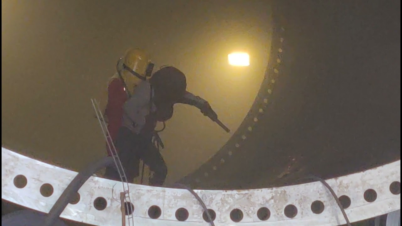 Frosio III train Nace 2 how to do blasting in CSWind Company