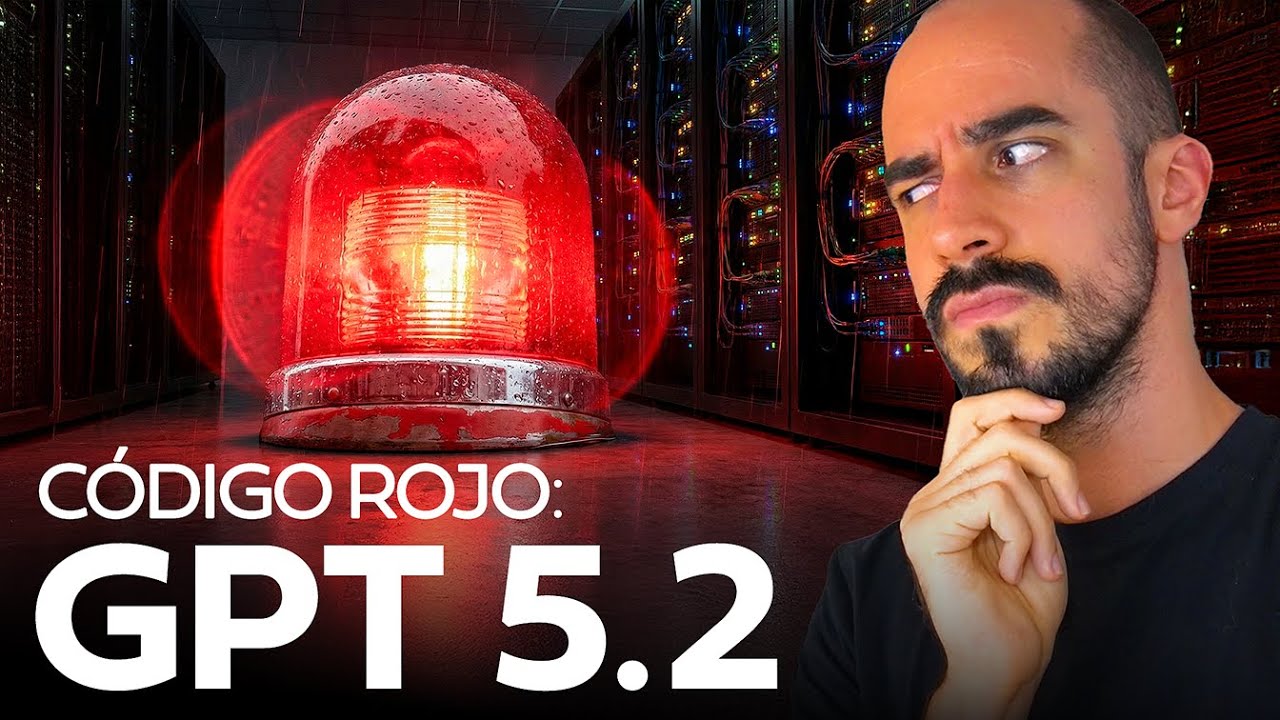 NUEVO GPT-5.2... ¿Podrá FRENAR la CRISIS de OPENAI? 🚨
