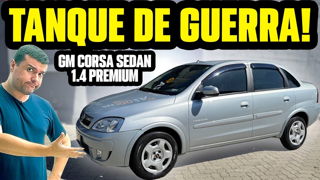 MELHOR CARRO até R$30MIL REAIS! GM CORSA SEDAN: RUIM DE QUEBRAR, DIGNO e BARATO MANTER! (Avaliação)