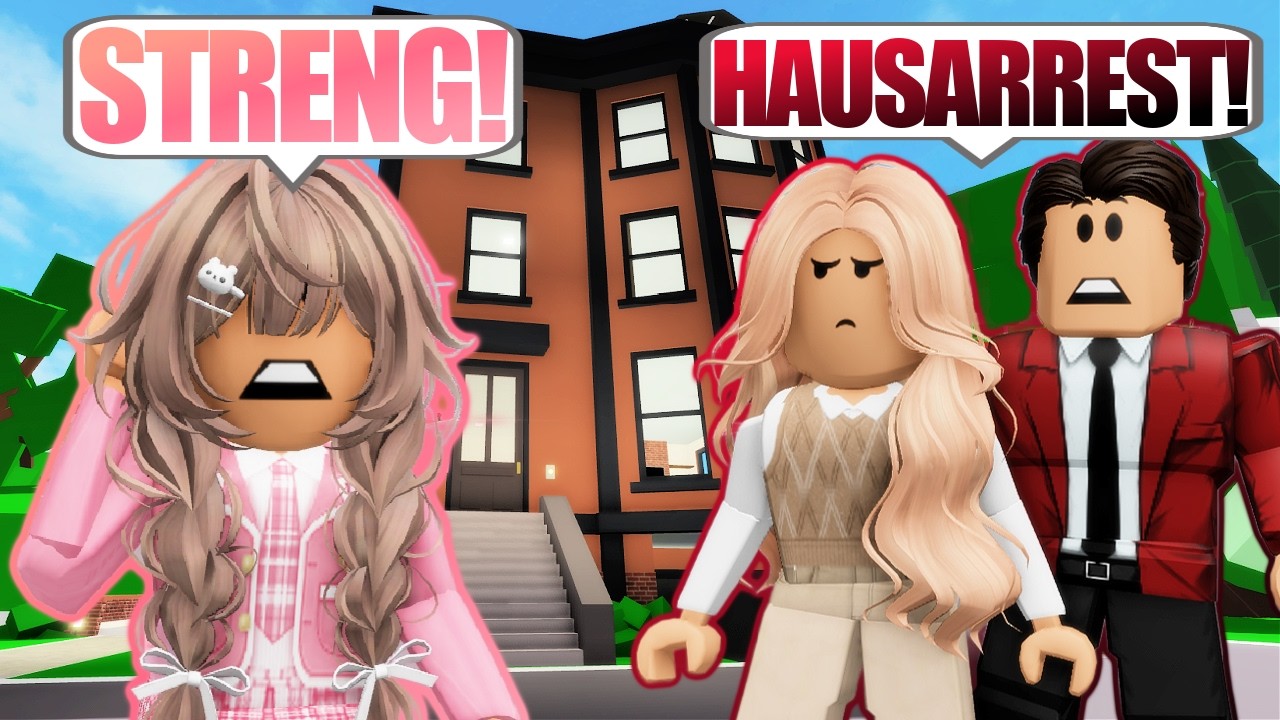 ich habe die STRENGSTEN ELTERN ☝🏼 der Welt 😭 in BROOKHAVEN 🏡 Roblox Roleplay Story
