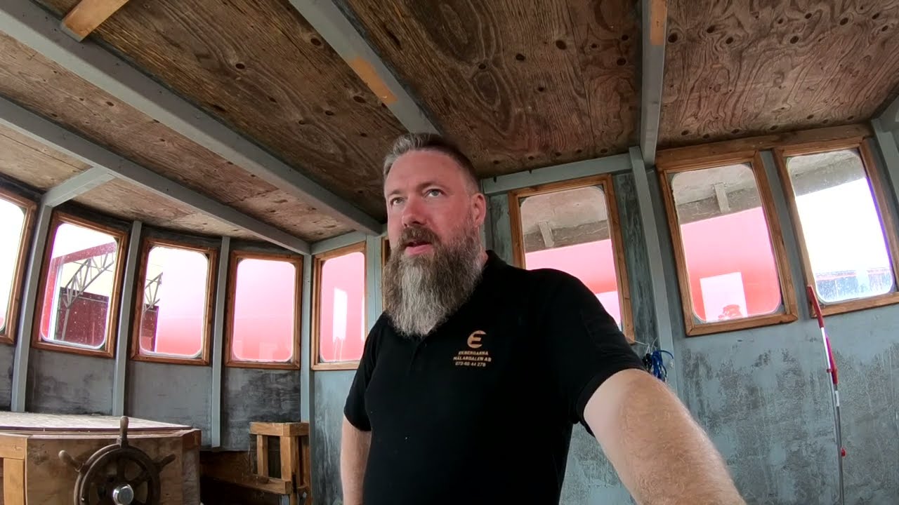 Restoring the old fishing boat Gladan Ep1