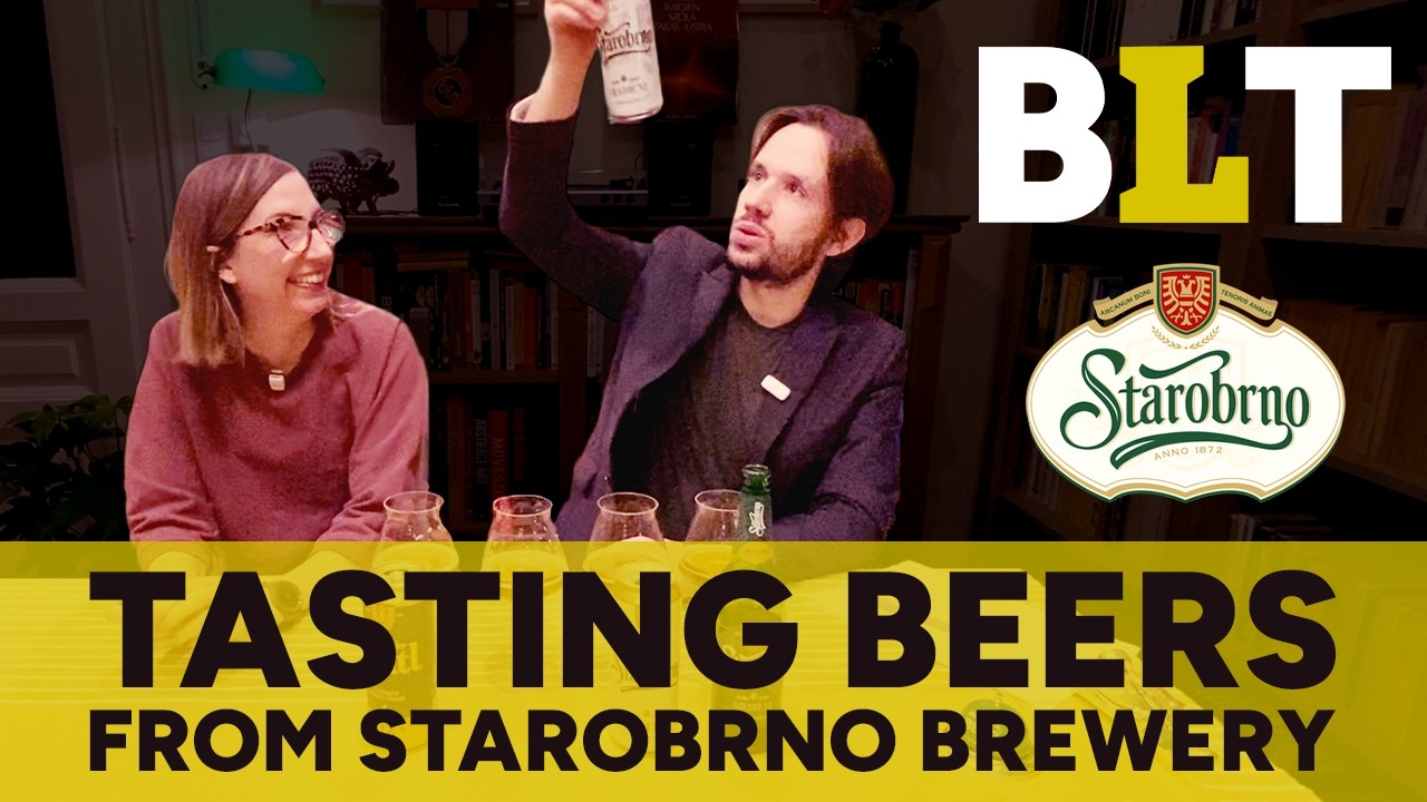 Tasting Lagers from Starobrno Brewery