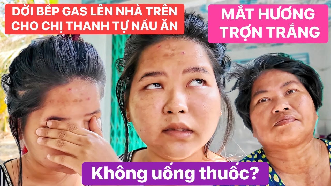 Dời bếp gas lên nhà trên cho chị Thanh tự nấu ăn, ai cũng giật mình khi thấy ánh mắt kỳ lạ của Hương