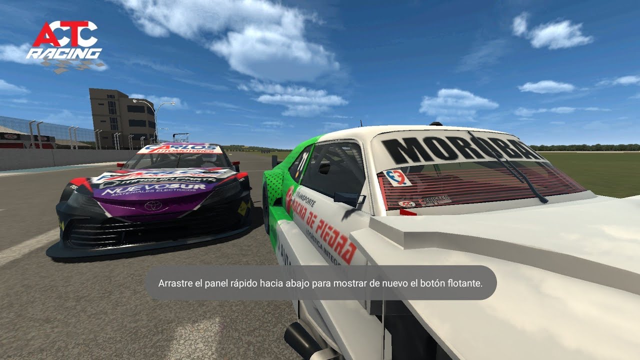 Actc Racing, 2 fecha, clasificación, serie y final, dificultad de 140% no paran de chocarme