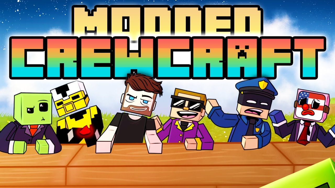 MODDED CREWCRAFT Season 2 Episode 1! (Minecraft Gameplay)