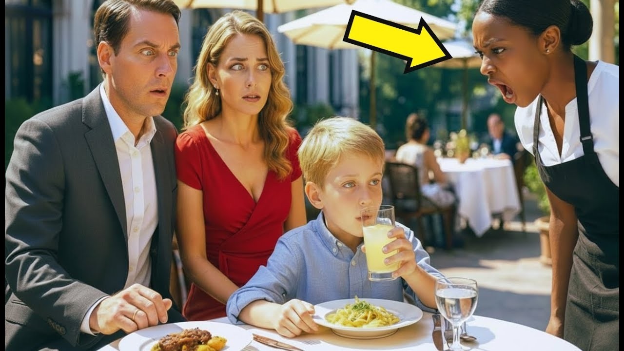 ‘Sir,Your Fiancée Tampered with Your Son’s Food!’—The Waitress’s Words Left the Millionaire in Sh