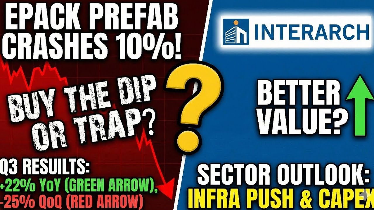Best PEB Stock कौन सा है❓😱 Buy the Dip या Trap🤔 Interarch vs Epack Best Share❓