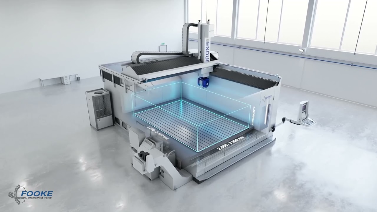 Portalfräsmaschine // COMPACT GANTRY MILLING MACHINE ENDURA® 700LINEAR - OUR ALLROUNDER
