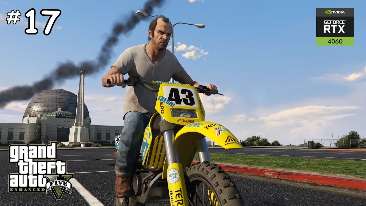 GTA 5 Enhanced PC Gameplay - Part 17 - RTX 4060 8GB (1080p)