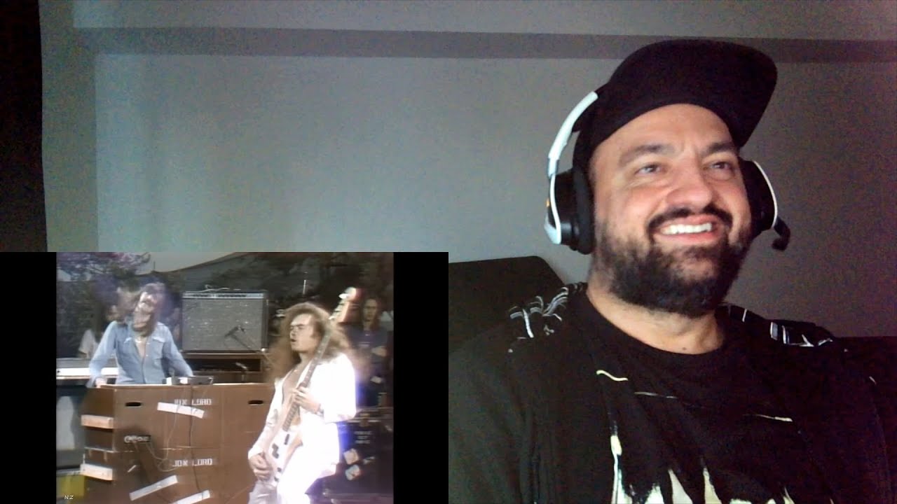 Deep Purple - Burn (1974 Live Video HQ) - Reaction