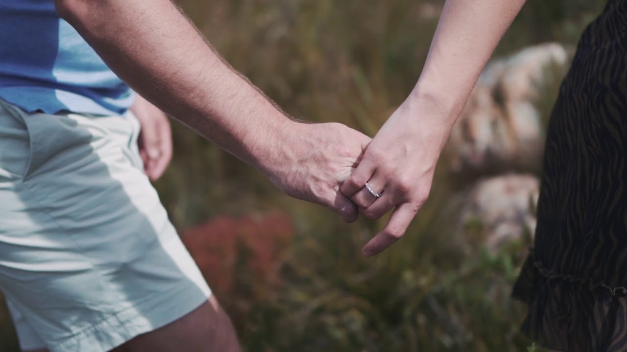 COUPLE Holding hands  HD STOCK FREE FOOTAGE