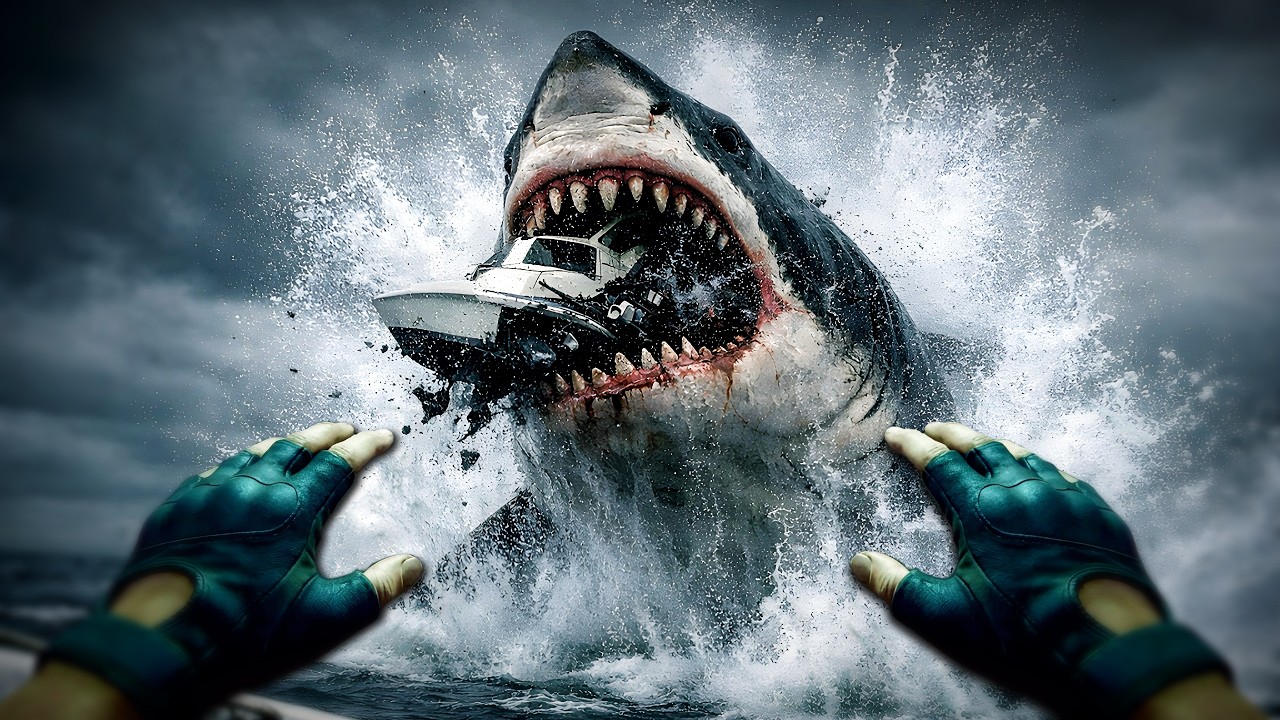 IF YOU HAVE THALASSOPHOBIA NOW IS YOUR CHANCE TO RUN | The Megalodon
