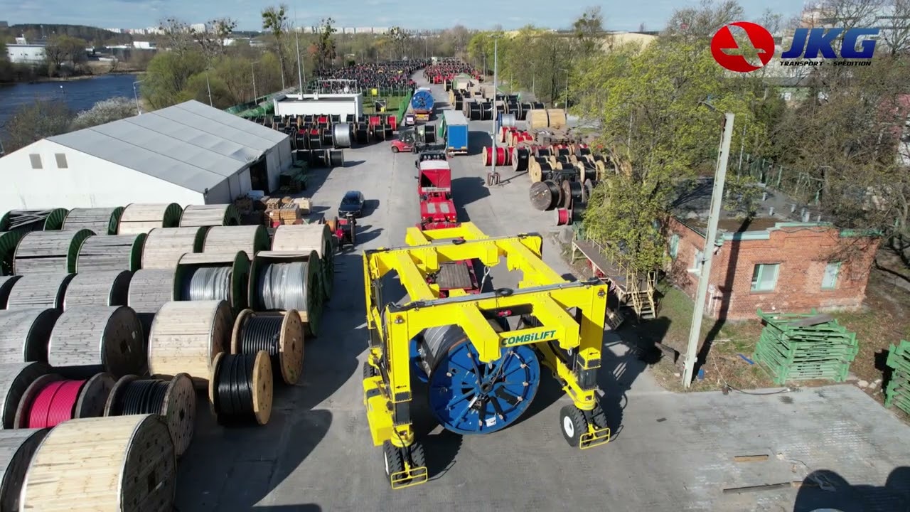 JKG - transport szpuli 60 ton