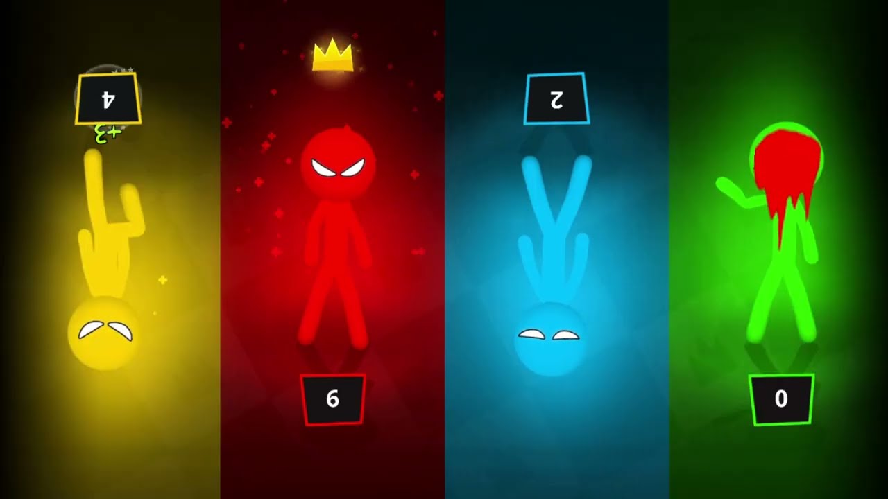 🤣Stickman Funny MINIGAMES Tournament - Stickman Party Gameplay 172 