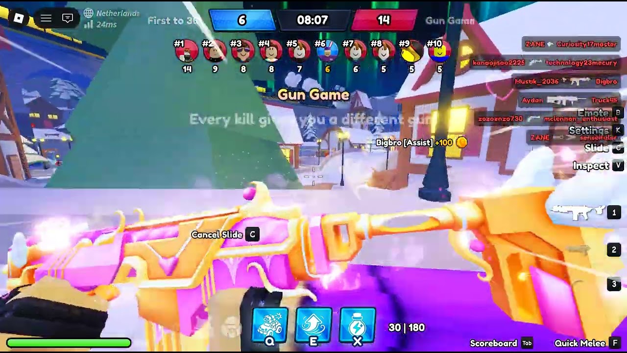 playing hypershot but my 1st time