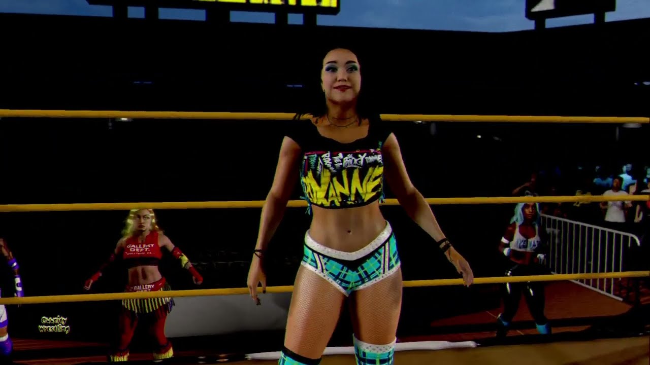 WWE 2K24 ULTIMATE SMACKDOWN| WOMENS TAG TEAM HELL IN A CELL | FT KINAMI
