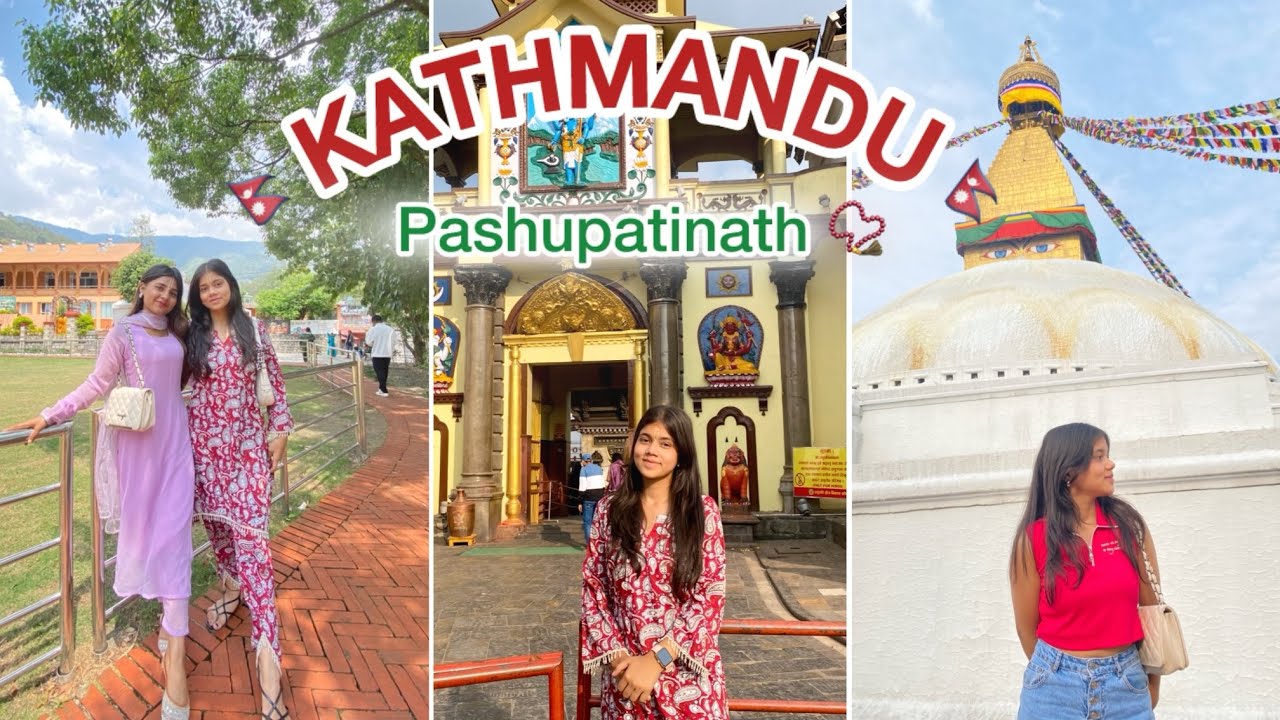 EXPLORING KATHMANDU 🇳🇵/ Pashupatinath 🙏#nepaltrip #bestiesgoals #pashupatinath #nepal