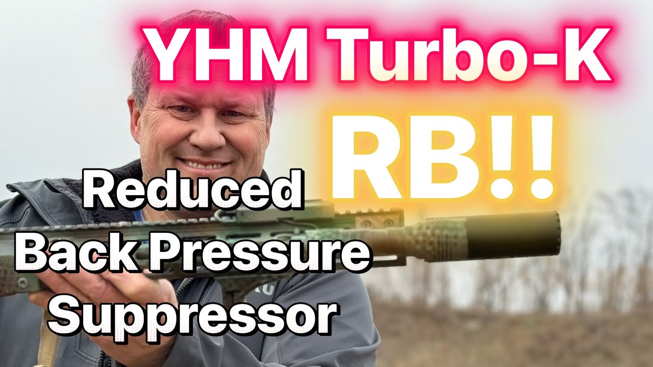 YHM’s New Reduced Back Pressure Suppressor-  Turbo K-RB, does it work??